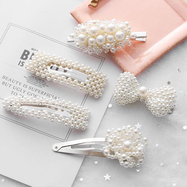 new year new fashion imitiation pearl hair clip barrettes for women girls handmade pearl flowers hairpins hair accessories, Golden;white
new year new fashion imitiation pearl hair clip barrettes for women girls handmade pearl flowers hairpins hair accessories, Golden;white