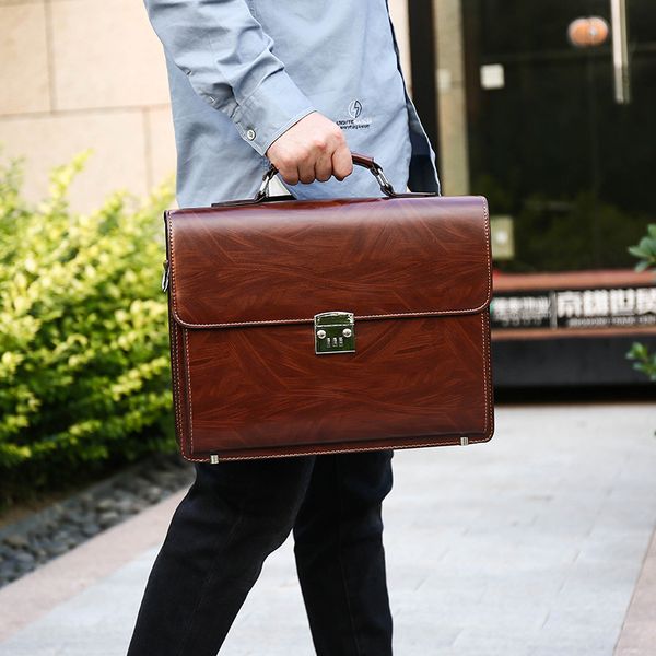 business man bag theftproof lock pu leather briefcase for man mens briefcase bag dress handbag brown shoulder
business man bag theftproof lock pu leather briefcase for man mens briefcase bag dress handbag brown shoulder