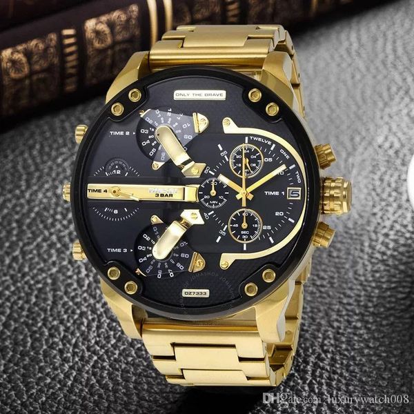 luxury sport military montres mens new original reloj big dial display diesels watches dz watch dz7331 dz7312 dz7315 dz7333 dz7311, Slivery;brown
luxury sport military montres mens new original reloj big dial display diesels watches dz watch dz7331 dz7312 dz7315 dz7333 dz7311, Slivery;brown