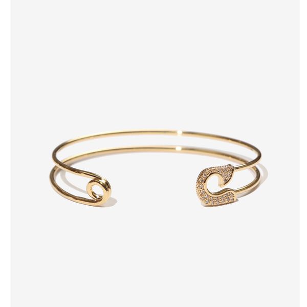 2020 fashion trendy creative design pin bracelets for women copper zircon plated bangle female european&american women bracelet accessoreis, Black
2020 fashion trendy creative design pin bracelets for women copper zircon plated bangle female european&american women bracelet accessoreis, Black