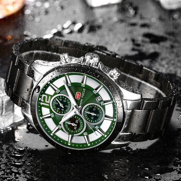 classic quartz watches luxury mens designer watch waterproof chronograph wristwatch men stainless steel strap military watches sports clock, Slivery;brown
classic quartz watches luxury mens designer watch waterproof chronograph wristwatch men stainless steel strap military watches sports clock, Slivery;brown