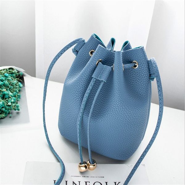 new women's shoulder crossbody strap bag litchi bucket package female pu leather fashion shoulder pure color messenger chest bag
new women's shoulder crossbody strap bag litchi bucket package female pu leather fashion shoulder pure color messenger chest bag