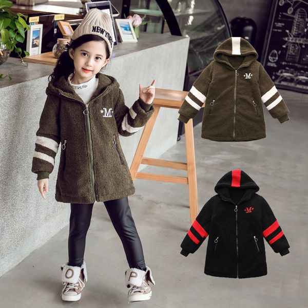 children's cotton jacket winter new girl coat lettering pattern color thickening teddy velvet outwear kid's clothing, Blue;gray
children's cotton jacket winter new girl coat lettering pattern color thickening teddy velvet outwear kid's clothing, Blue;gray
