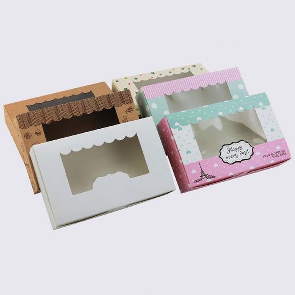 3 sizes 20pcs kraft paper window cake box packing gift box candy/biscuit/soap/cookie/cupcake display packaging white
3 sizes 20pcs kraft paper window cake box packing gift box candy/biscuit/soap/cookie/cupcake display packaging white