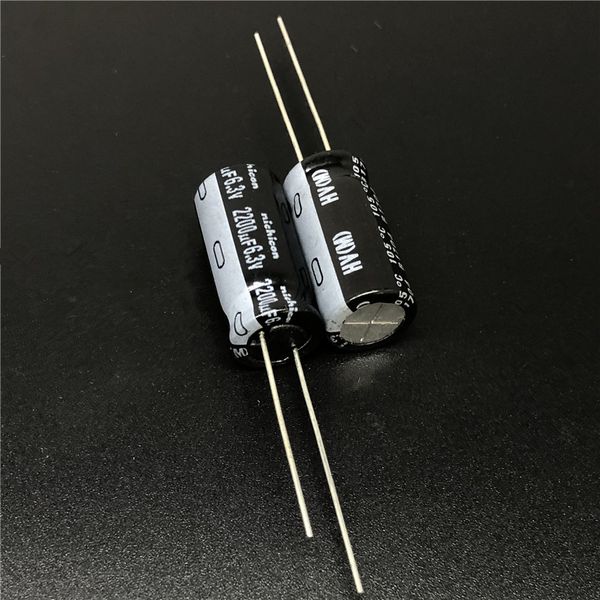 10pcs/100pcs 2200uf 6.3v nichicon hv series 10x20 high ripple current low impedance 6.3v2200uf aluminum electrolytic capacitor
10pcs/100pcs 2200uf 6.3v nichicon hv series 10x20 high ripple current low impedance 6.3v2200uf aluminum electrolytic capacitor
