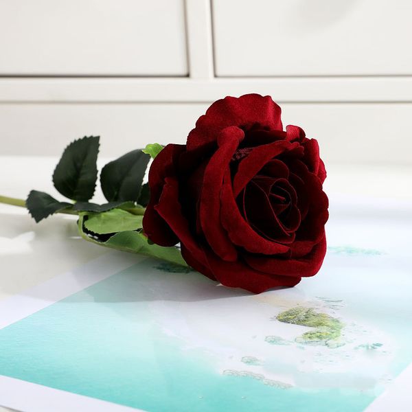 artificial rose lint flowers leaf floral wedding garden decor - 11 color chooose
artificial rose lint flowers leaf floral wedding garden decor - 11 color chooose