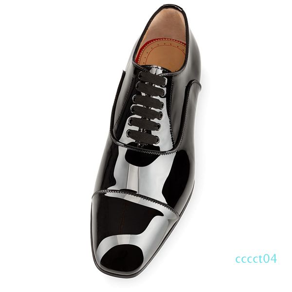 with box fashion red bottom shoes greggo orlato flat genuine leather oxford shoes mens womens walking flats wedding party loafers 39-46 ct04, Black
with box fashion red bottom shoes greggo orlato flat genuine leather oxford shoes mens womens walking flats wedding party loafers 39-46 ct04, Black