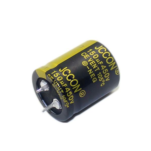 jccon horn aluminum electrolytic capacitor 450v150uf volume 25x30 inverter power
jccon horn aluminum electrolytic capacitor 450v150uf volume 25x30 inverter power