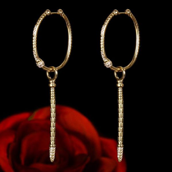 janekell yellow gold color cylinder asymmetric serpent snake earrings pave zirconia women jewelry, Silver
janekell yellow gold color cylinder asymmetric serpent snake earrings pave zirconia women jewelry, Silver