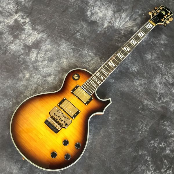 suneye lp electric guitar instrument, gold accessories, tiger print, with vibrato. real p shoot, ems ing
suneye lp electric guitar instrument, gold accessories, tiger print, with vibrato. real p shoot, ems ing