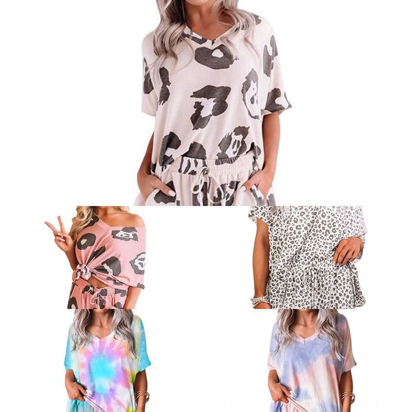 pajamas women's summer 2020v-neck short-sleeved cartoon cute home pullover pajamas pullover home wear women's two-piece suit, Blue;red
pajamas women's summer 2020v-neck short-sleeved cartoon cute home pullover pajamas pullover home wear women's two-piece suit, Blue;red