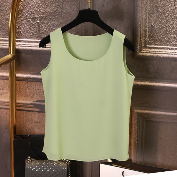 2019 summer large size chiffon tank women plus sized 4xl solid black/red basic tanks vest 8 colors, White
2019 summer large size chiffon tank women plus sized 4xl solid black/red basic tanks vest 8 colors, White
