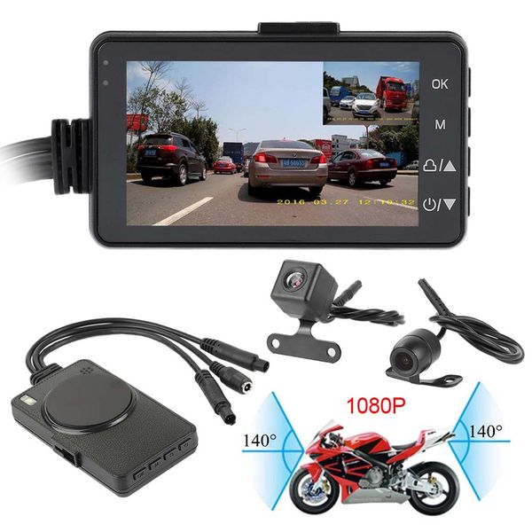 3'' 140 degree hd 1080p car dvr dash cam motorcycle video recorder front rear view action camera motorbike accessories dropship
3'' 140 degree hd 1080p car dvr dash cam motorcycle video recorder front rear view action camera motorbike accessories dropship