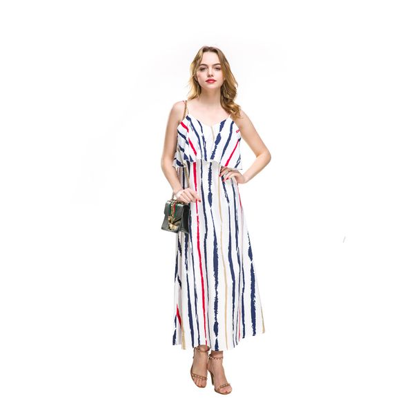 european and american sling print long skirt chiffon dress urban casual sling long skirt chiffon high waist backless skirt 4 color 2019 new, Black;gray
european and american sling print long skirt chiffon dress urban casual sling long skirt chiffon high waist backless skirt 4 color 2019 new, Black;gray