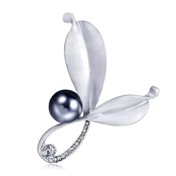 european and american fashion retro palace leaves pearl brooch temperament crystal pin suit accessories wholesale, Gray
european and american fashion retro palace leaves pearl brooch temperament crystal pin suit accessories wholesale, Gray