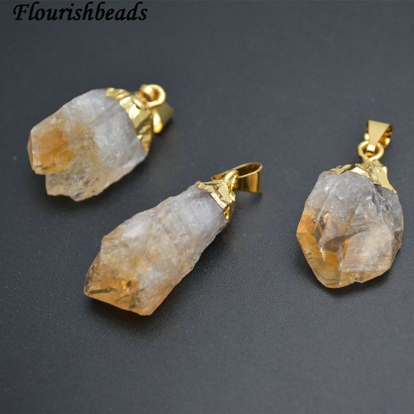 cute small size natural citrine yellow crystal quartz rough stone nugget pendant fit necklace making, Silver
cute small size natural citrine yellow crystal quartz rough stone nugget pendant fit necklace making, Silver