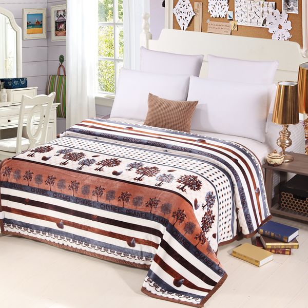 tree thickened quality plush bedspread blanket 200x230cm high density super soft flannel blanket for the sofa/bed/ca
tree thickened quality plush bedspread blanket 200x230cm high density super soft flannel blanket for the sofa/bed/ca