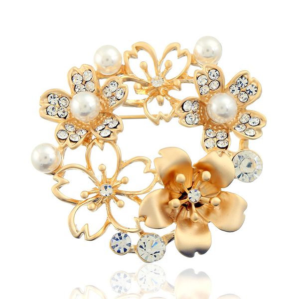 rhinestone garland brooch alloy flower pin pearl corsage dress jewelry accessories for women and girls wedding party, Gray
rhinestone garland brooch alloy flower pin pearl corsage dress jewelry accessories for women and girls wedding party, Gray