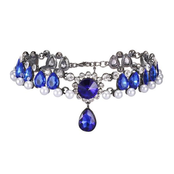 wholesale-designer luxury super glittering full rhinestone diamond colorful crystals pearl collar choker statement necklace for woman, Golden;silver
wholesale-designer luxury super glittering full rhinestone diamond colorful crystals pearl collar choker statement necklace for woman, Golden;silver