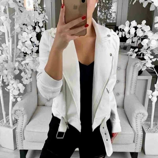women's ladies zip up casual jacket coats biker flight casual coat outwear winter warm solid streetwear soft clothes, Black;brown
women's ladies zip up casual jacket coats biker flight casual coat outwear winter warm solid streetwear soft clothes, Black;brown