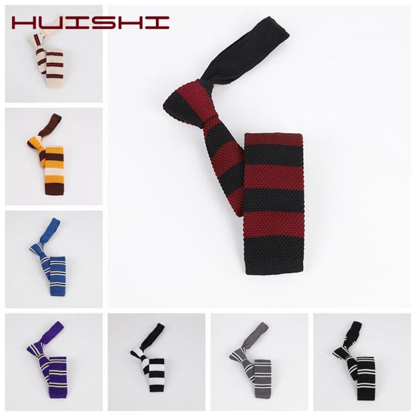 neck tie set huishi knitted ties for men colourful striped necktie black white gray green knit slim skinny, Black;blue
neck tie set huishi knitted ties for men colourful striped necktie black white gray green knit slim skinny, Black;blue