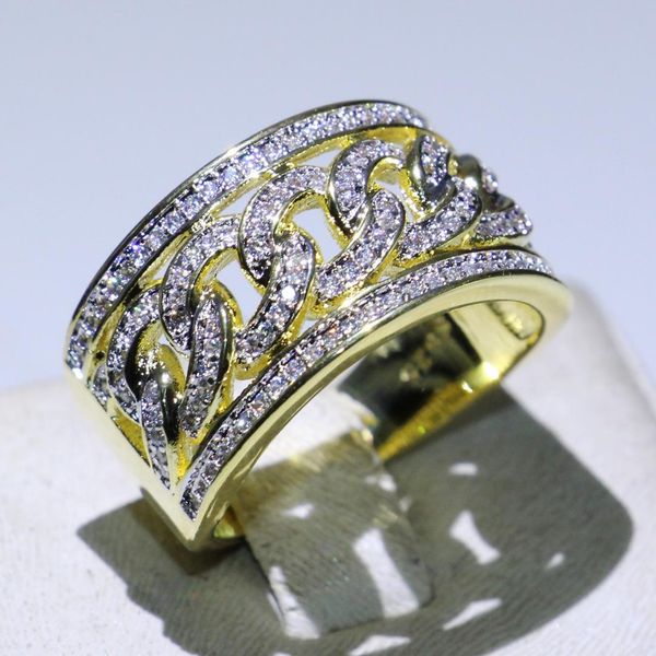 vintage new fashion jewelry 925 sterling silver&gold fill pave white clear 5a cubic zirconia eternity women wedding chain ring, Slivery;golden
vintage new fashion jewelry 925 sterling silver&gold fill pave white clear 5a cubic zirconia eternity women wedding chain ring, Slivery;golden