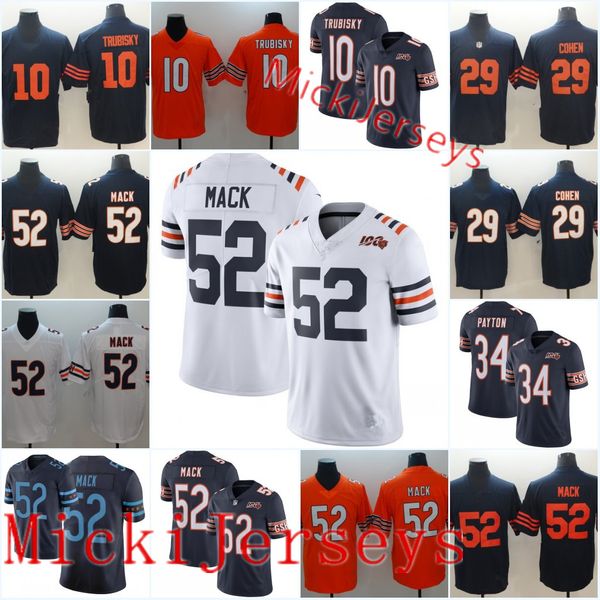 mens #10 mitchell trubisky 29 tarik cohen 34 walter payton chicago 100th season classic limited jersey #52 khalil mack city-edition jersey, Black
mens #10 mitchell trubisky 29 tarik cohen 34 walter payton chicago 100th season classic limited jersey #52 khalil mack city-edition jersey, Black