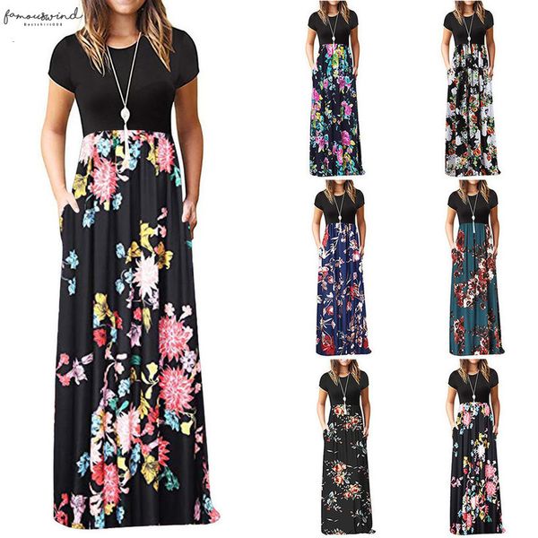 womens casual sleeve o neck print maxi tank long dress plus size polyester summer dress twill yl5, Black;gray
womens casual sleeve o neck print maxi tank long dress plus size polyester summer dress twill yl5, Black;gray