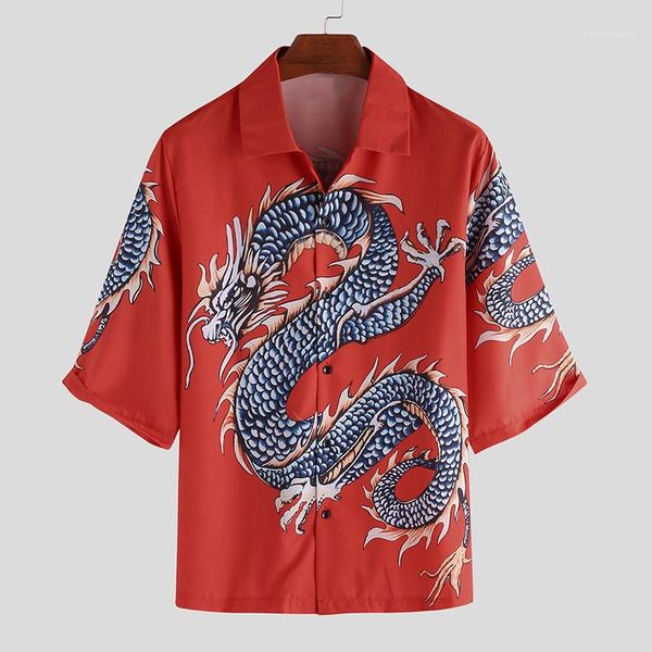sleeve chinese dragon print mens womens tshirts summer designer folk custom couple shirts teenagers mid, White;black
sleeve chinese dragon print mens womens tshirts summer designer folk custom couple shirts teenagers mid, White;black