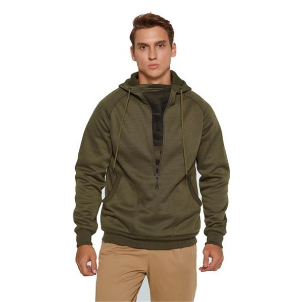 casual mens designer hoodies fashion slim solid color long sleeve zipper neck hooded sweatshirts new arrival mens apparel, Black
casual mens designer hoodies fashion slim solid color long sleeve zipper neck hooded sweatshirts new arrival mens apparel, Black