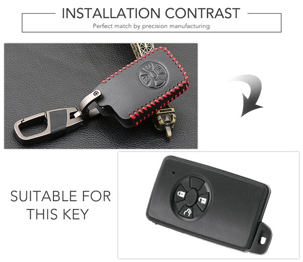 3 buttons car smart key cover case for toyota rav4 2009 2011 rav 4 yaris 2011 corolla keys keychain leather case with key ring
3 buttons car smart key cover case for toyota rav4 2009 2011 rav 4 yaris 2011 corolla keys keychain leather case with key ring