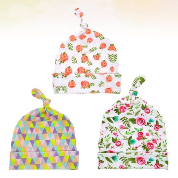 3 pcs baby cotton knitting hat printed pattern cap elastic cap for newborn baby kids (orange rose, rosy rose, colorful triangle, Yellow
3 pcs baby cotton knitting hat printed pattern cap elastic cap for newborn baby kids (orange rose, rosy rose, colorful triangle, Yellow