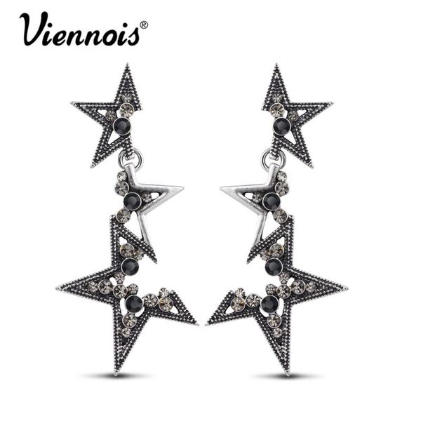 viennois star drop earrings for women vintage silver color abstract rhinestone geometric long dangle earrings fashion jewelry
viennois star drop earrings for women vintage silver color abstract rhinestone geometric long dangle earrings fashion jewelry
