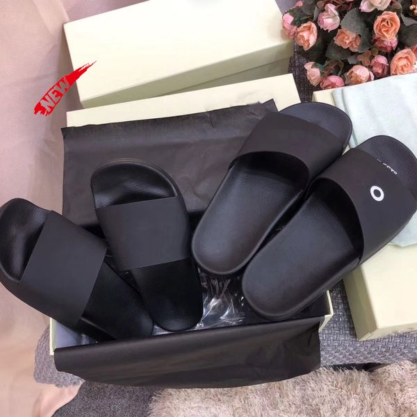 luxury off casual shoes indoor beach slippers white printing lovers slippers original box, Black
luxury off casual shoes indoor beach slippers white printing lovers slippers original box, Black