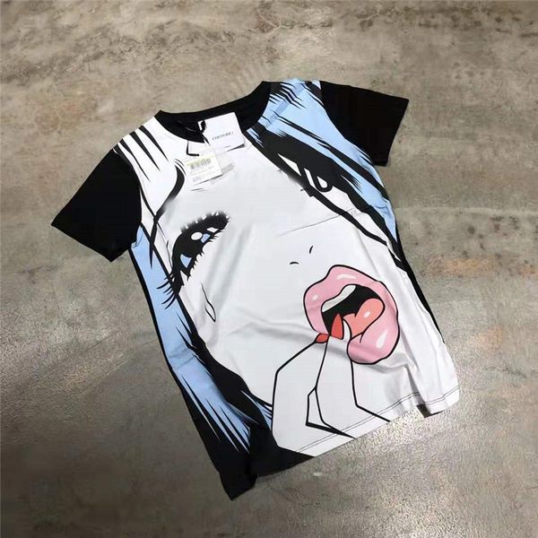 women t shirt designer shirts with girls tears lady casual beach clothing short sleeve tees vacation casual tshirt-1, White
women t shirt designer shirts with girls tears lady casual beach clothing short sleeve tees vacation casual tshirt-1, White