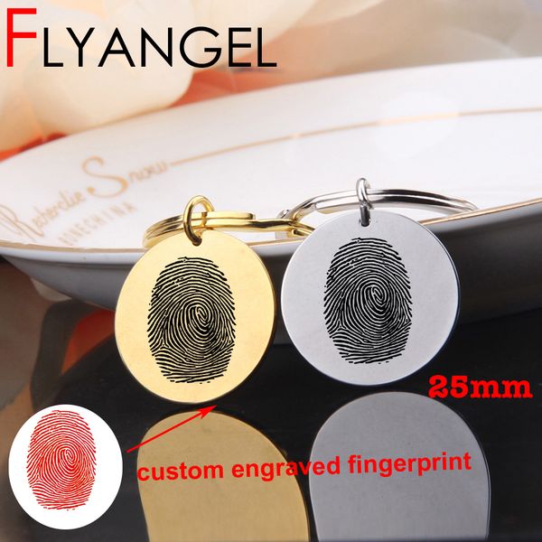 flyangel custom fingerprint keychain fashion keyring gifts for baby family bag charm jewelry funny record key tag, Silver
flyangel custom fingerprint keychain fashion keyring gifts for baby family bag charm jewelry funny record key tag, Silver