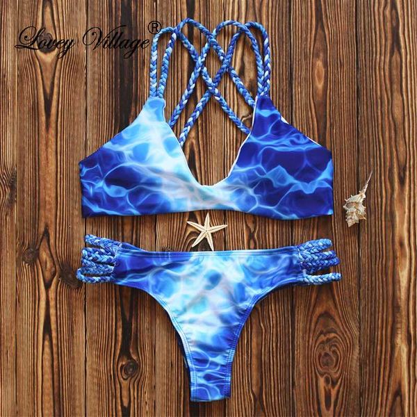bikinis set lovey village 2021 women blue print swimwear lace-up bikini summer swimsuit bathing suits brazilian
bikinis set lovey village 2021 women blue print swimwear lace-up bikini summer swimsuit bathing suits brazilian