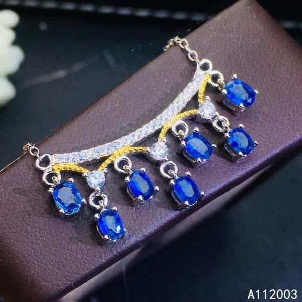 kjjeaxcmy fine jewelry 925 sterling silver inlaid natural gemstone sapphire female pendant necklace noble support detection
kjjeaxcmy fine jewelry 925 sterling silver inlaid natural gemstone sapphire female pendant necklace noble support detection