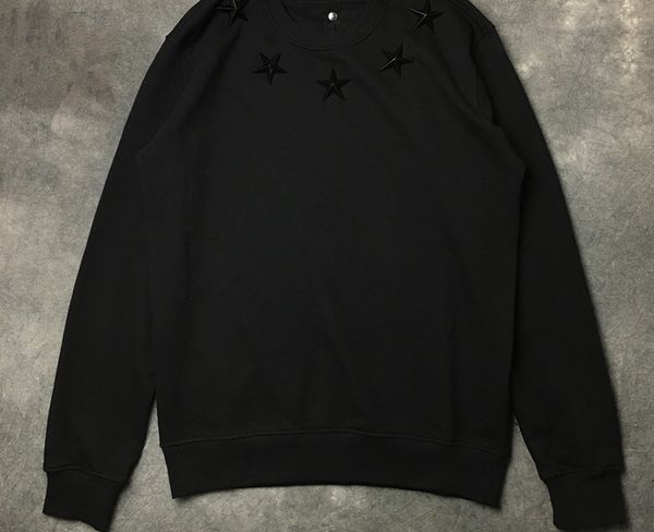 autumn new fashion arrival star embroidery sweatshirts jumper for men women designer clothing cotton, Black
autumn new fashion arrival star embroidery sweatshirts jumper for men women designer clothing cotton, Black