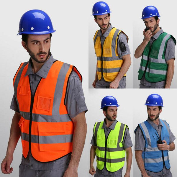 safety clothes two-tone reflective vest jacket reflective adjustable security high visibility vest gear stripes work jacket, White;black
safety clothes two-tone reflective vest jacket reflective adjustable security high visibility vest gear stripes work jacket, White;black