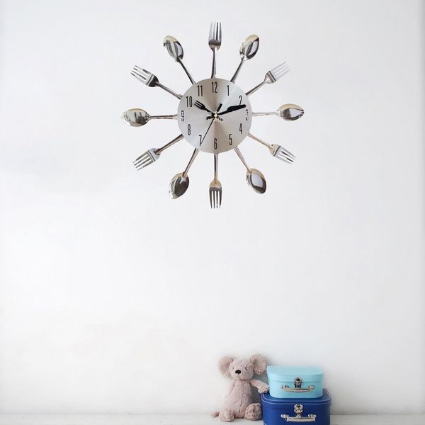 stainless steel knife fork spoon kitchen restaurant wall clock home decoration wall clocks multifunctional tools wall clocks
stainless steel knife fork spoon kitchen restaurant wall clock home decoration wall clocks multifunctional tools wall clocks