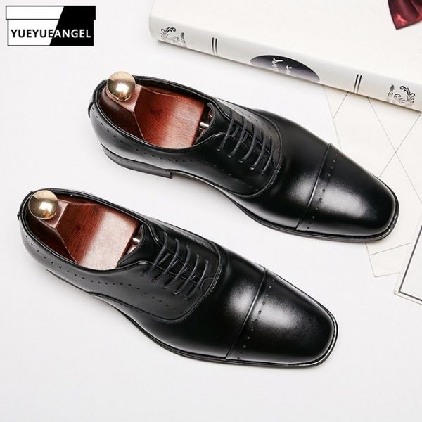 британский derby shoes мужчины 2019 новый узелок бизнес формальная кожаная обувь мода дышащий черное офисное платье мужской 39-44, Black
британский derby shoes мужчины 2019 новый узелок бизнес формальная кожаная обувь мода дышащий черное офисное платье мужской 39-44, Black