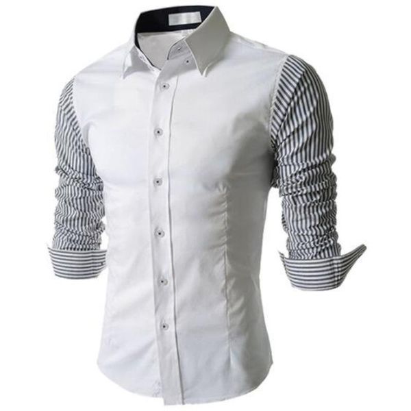 mens fashion hombre slim fit male dress shirts casual shirt striped color stripe turn-down collar long sleeve shirt
mens fashion hombre slim fit male dress shirts casual shirt striped color stripe turn-down collar long sleeve shirt