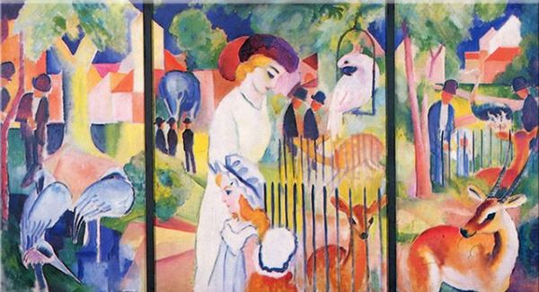 august macke - grosser zoologischer garten home decor handpainted &hd print oil painting on canvas wall art canvas pictures 191231
august macke - grosser zoologischer garten home decor handpainted &hd print oil painting on canvas wall art canvas pictures 191231
