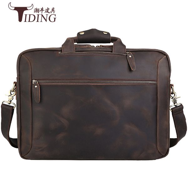 mens briefcase real leather travel 17" laptotes bags man crossbody shoulder casual vintage hand business bag male
mens briefcase real leather travel 17" laptotes bags man crossbody shoulder casual vintage hand business bag male