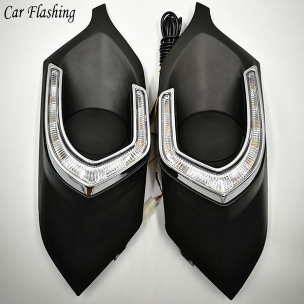 car flashing 2 pcs led drl daytime running light daylight signal lamp car styling lights for mitsubishi pajero sport 2016 2017
car flashing 2 pcs led drl daytime running light daylight signal lamp car styling lights for mitsubishi pajero sport 2016 2017