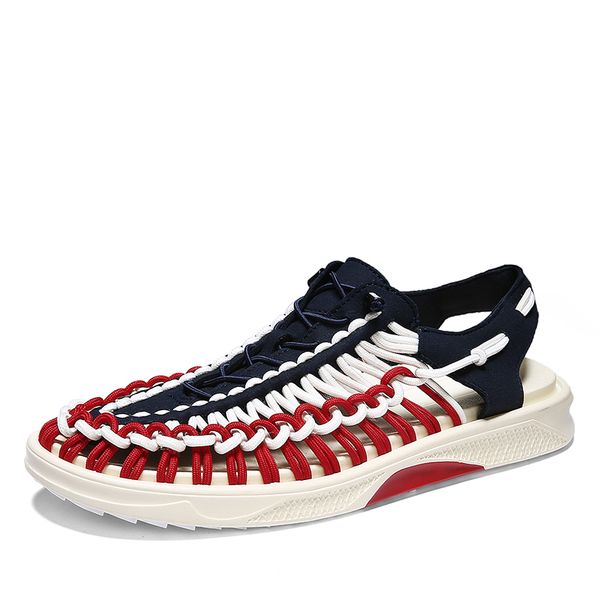 2020 summer man sandals men's leather shoes weaving roman sandals slippers men's shoes t200420, Black
2020 summer man sandals men's leather shoes weaving roman sandals slippers men's shoes t200420, Black
