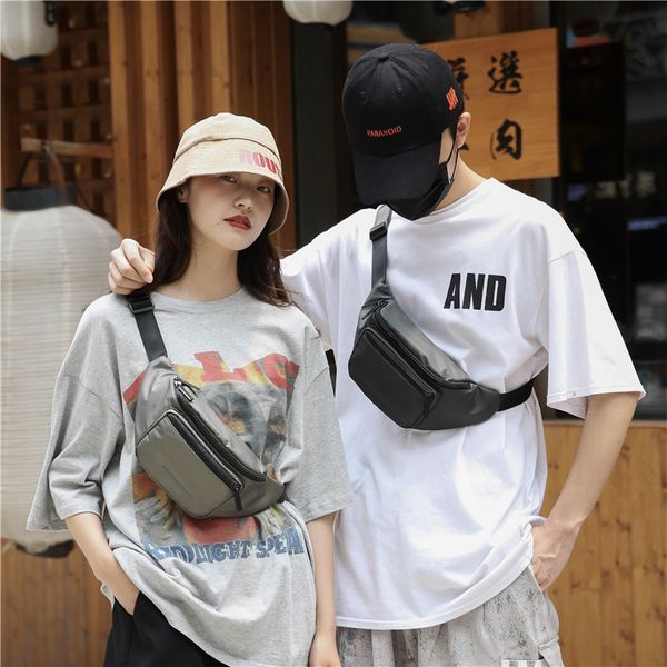 pu waterproof men's and women's chest bag multifunctional outdoor sports waist bag solid color personalized mobile phone
pu waterproof men's and women's chest bag multifunctional outdoor sports waist bag solid color personalized mobile phone