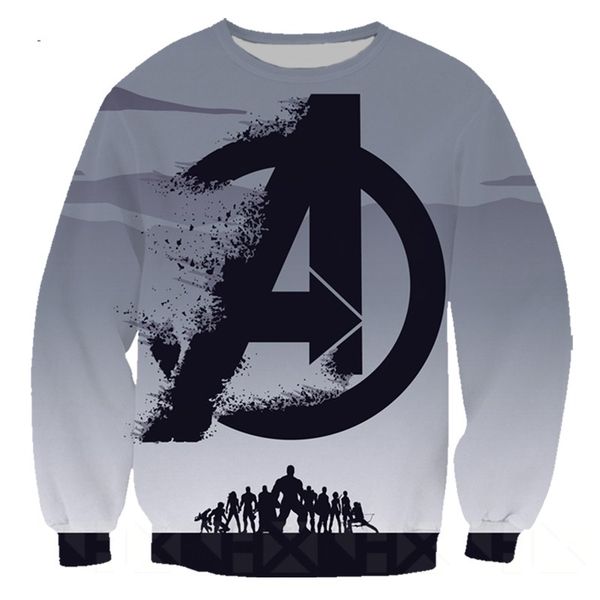 новые моды женщин / mens мстители фильм супергерой avengers endgame забавный 3d печати harajuku повседневный crewneck толстовка plus размер, Black
новые моды женщин / mens мстители фильм супергерой avengers endgame забавный 3d печати harajuku повседневный crewneck толстовка plus размер, Black