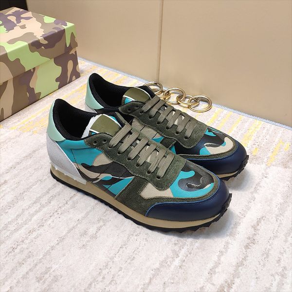 2020 color camo suede studded camouflage rock runner sneaker shoes for women men stud casual luxury designer shoes sneakers chaussures 35-46, Black 
2020 color camo suede studded camouflage rock runner sneaker shoes for women men stud casual luxury designer shoes sneakers chaussures 35-46, Black